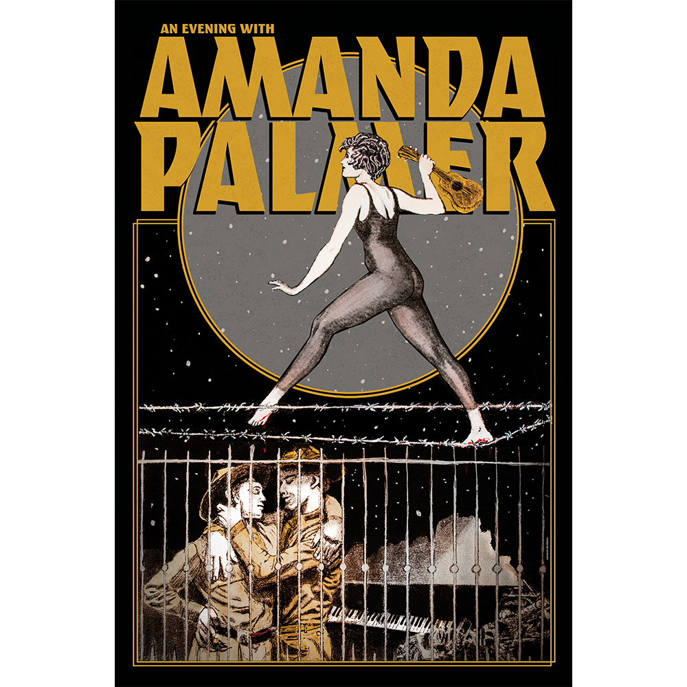 An Evening with Amanda Palmer 2023 Tour Poster (SIGNED)